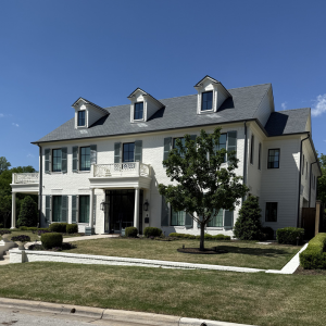 Millan Painting exterior painting large white house