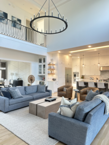 Morden White Living Room - House Paint