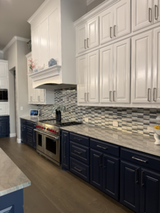 Modern Kitchen Cabinets - Painted - Fort Worth Texas